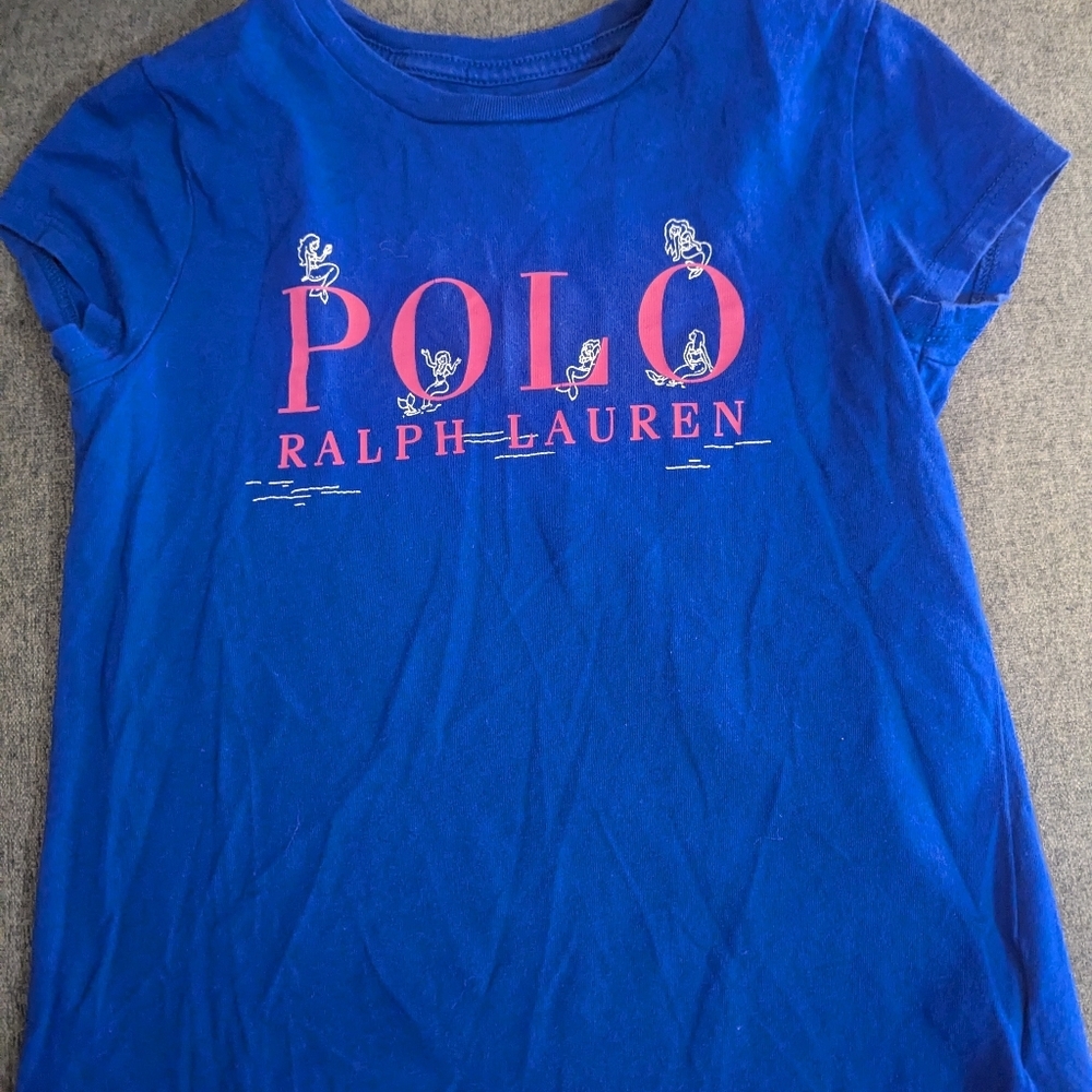 Blue Polo Ralph Lauren Mermaid T-Shirt